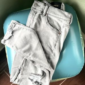 Express skinny jeans (GENTLY WORN).